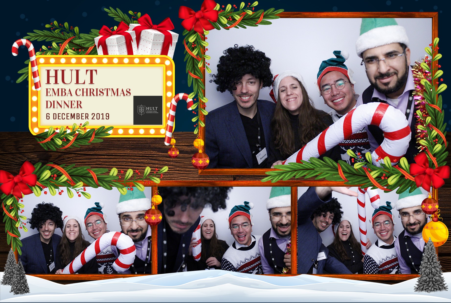 Hult EMBA Year 1 Christmas Dinner | View more photos from the event at gallery.myphotoboothexperience.co.uk/u/MyPhotoBoothExperienceLtd/Hult-EMBA-Year-1-Christmas-Dinner